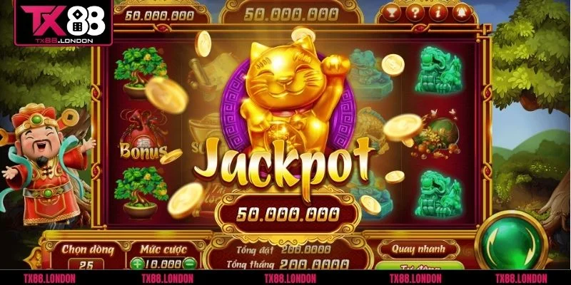 Bát Tụ Bảo mang đậm chủ đề văn hóa phương Đông với giao diện bắt mắt